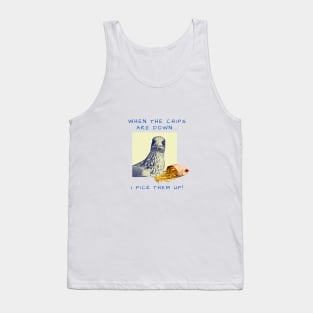 Gavin the Gull - When the chips are down... I pick them up! Tank Top